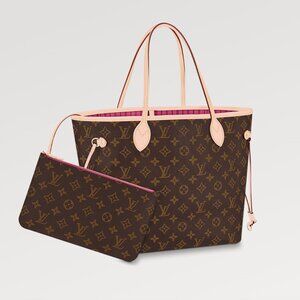 Louis Vuitton Monogram Canvas Neverfull MM NM MNG Pivoine